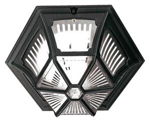 Elstead PR12-BLACK - Vonkajšie stropné svietidlo PARISH 1xE27/60W/230V IP44