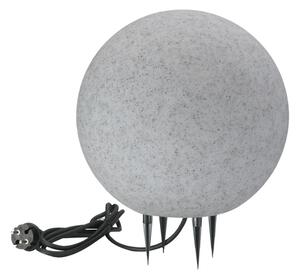 Vonkajšia lampa ARGENTO 1xE27/15W/230V pr. 30 cm IP65 šedá