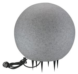 Vonkajšia lampa ARGENTO 1xE27/15W/230V pr. 40 cm IP65 šedá