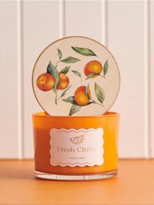 Sinsay - Sviečka Fresh Citrus - oranžová