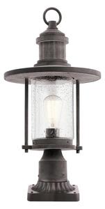 Kichler KL-RIVERWOOD3-M - Vonkajšia lampa RIVERWOOD 1xE27/60W/230V IP44 čierna