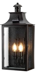 Elstead KENDAL - Vonkajšie nástenné svietidlo KENDAL 2xE14/60W/230V IP44