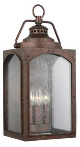 Feiss FE-RANDHURST-L-CO-Vonkajšie nástenné svietidlo RANDHURST 3xE14/40W/230V IP44