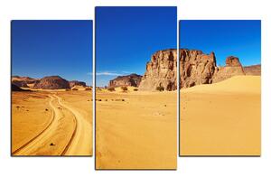 Obraz na plátne - Cesta v púšti 1129C (150x100 cm)