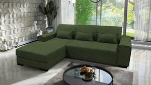 ROHOVÁ SEDAČKA, textil, zelená MID.YOU - Sedačky, Online Only