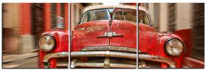 Obraz na plátne - Klasické americké auto - panoráma 5123B (150x50 cm)