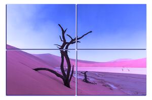 Obraz na plátne - Mŕtvy strom v dunach 1130FE (90x60 cm)