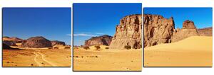 Obraz na plátne - Cesta v púšti - panoráma 5129D (150x50 cm)
