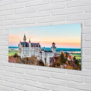 Nástenný panel  Nemecko Castle jeseň Munich 100x50 cm