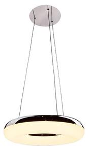 LED Luster na lanku LED/40W/230V 3000K pr. 40 cm lesklý chróm