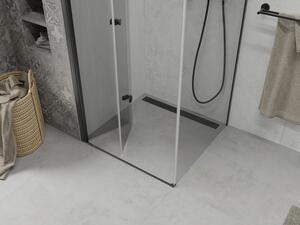 Mexen Lima sprchová kabína, skladacie dvere 70 x 70 cm, transparentnéné, čierna - 856-070-070-70-00