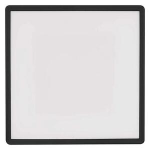 LED Stropné svietidlo FLORI LED/22W/230V 4000K čierna 42x42 cm