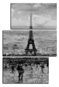 Obraz na plátne - Fotografia z Paríža - obdĺžnik 7109QD (120x80 cm)