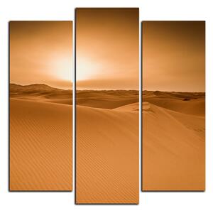 Obraz na plátne - Púšť Sahara - štvorec 3131C (75x75 cm)