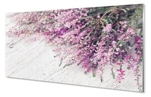 Nástenný panel  kvety dosky 100x50 cm