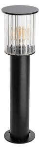 Argon 8749 - Vonkajšia lampa NORFOLK 1xE27/15W/230V IP44 52cm čierna
