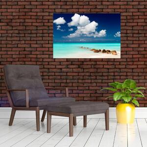 Obraz - Tropická pláž (90x60 cm)