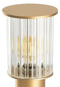 Argon 8753 - Vonkajšia lampa NORFOLK 1xE27/15W/230V IP44 52cm zlatá