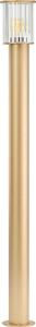 Argon 8754 - Vonkajšia lampa NORFOLK 1xE27/15W/230V IP44 124cm zlatá