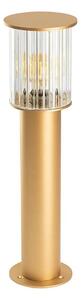 Argon 8753 - Vonkajšia lampa NORFOLK 1xE27/15W/230V IP44 52cm zlatá