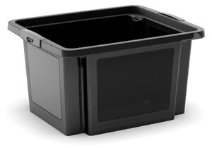 KIS Úložný box H BOX S, čierny Farba: Čierna, Veľkosť: S