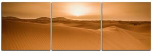 Obraz na plátne - Púšť Sahara - panoráma 5131B (90x30 cm)