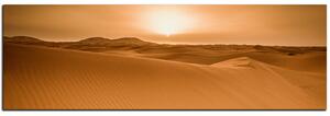 Obraz na plátne - Púšť Sahara - panoráma 5131A (105x35 cm)