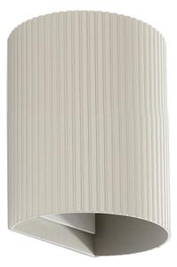FARO 40528 - Nástenné svietidlo SOLE 1xGU10/8W/230V šedá vrúbkovaná zaokrúhlený