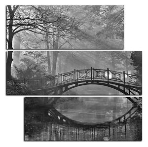 Obraz na plátne - Starý most - štvorec 3139QD (75x75 cm)