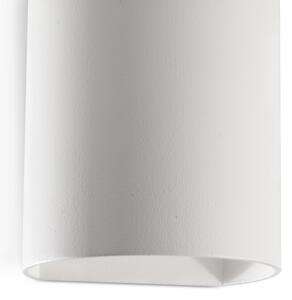 FARO 40522 - Nástenné svietidlo SOLE 1xGU10/8W/230V biela zaokrúhlený