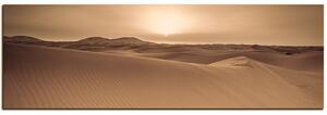 Obraz na plátne - Púšť Sahara - panoráma 5131FA (105x35 cm)