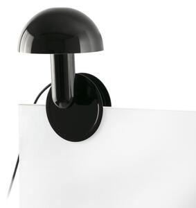 FARO 56100 - Stolová lampa s klipom 2v1 BELA 1xE27/15W/230V čierna