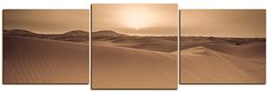 Obraz na plátne - Púšť Sahara - panoráma 5131FD (90x30 cm)