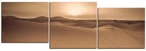 Obraz na plátne - Púšť Sahara - panoráma 5131FE (150x50 cm)