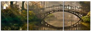 Obraz na plátne - Starý most - panoráma 5139C (120x40 cm)
