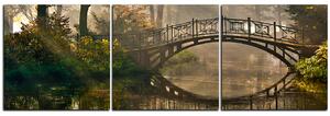 Obraz na plátne - Starý most - panoráma 5139B (150x50 cm)