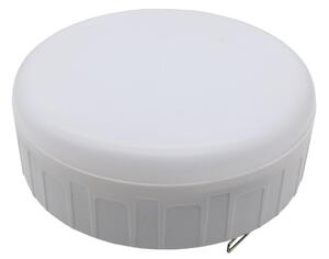 LED Solárna lampa s funkciou powerbanky LED/2W/2V 6500K IPX4 2400 mAh čierna