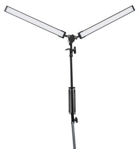 LED stolná lampa so svorkou 2xLED/10W/230V 2800-6800K