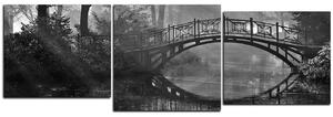Obraz na plátne - Starý most - panoráma 5139QE (90x30 cm)