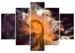 Abstraktné obraz - vesmír (150x105 cm)