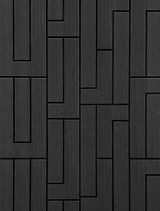 Metro Wood - drevený dekoračný panel Farba: Oak - Satin Black