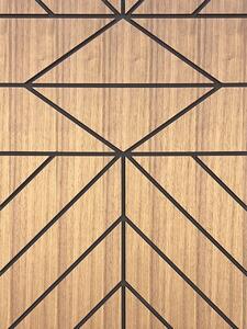 Aztec Wood - drevený dekoračný panel Farba: Fumed Oak