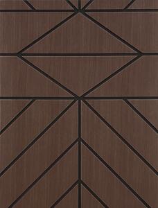 Aztec Wood - drevený dekoračný panel Farba: American Walnut