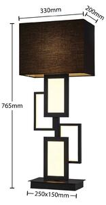 Lindby Wike stolná LED lampa