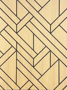 Weave Wood - drevený dekoračný panel Farba: Natural Oak