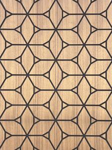 Seto Wood - drevený dekoračný panel Farba: Fumed Oak