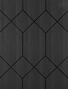 Art Moderne - drevený dekoračný panel Farba: Oak - Satin Black
