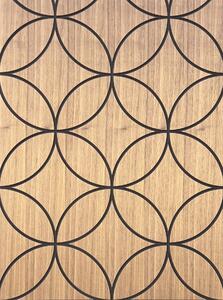 Jaba Wood - drevený dekoračný panel Farba: Fumed Oak