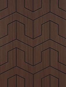 Obu Wood - drevený dekoračný panel Farba: American Walnut