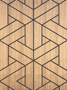Chita Wood - drevený dekoračný panel Farba: Fumed Oak